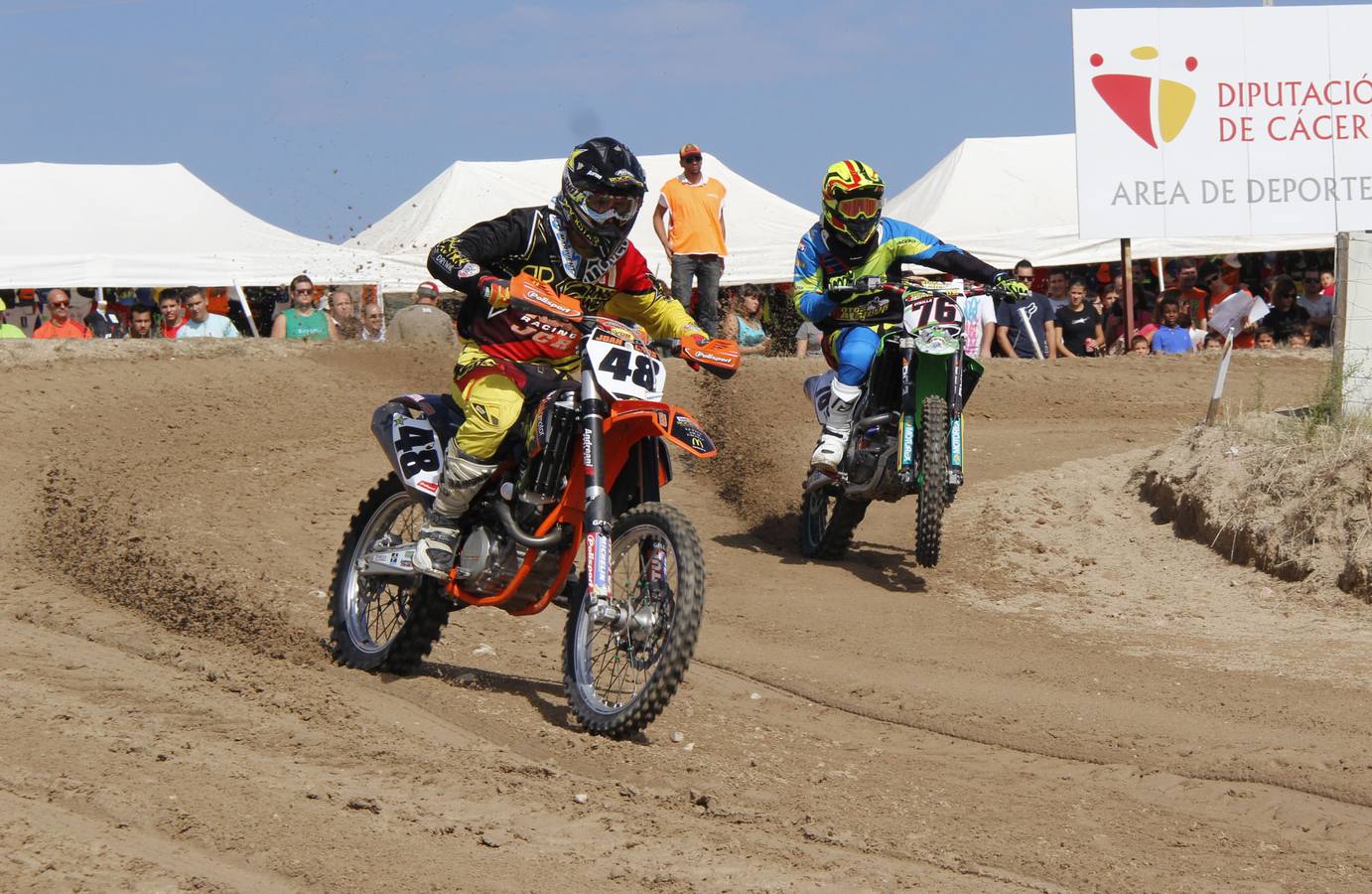 Campeonato de España de Motocross, en Las Arenas