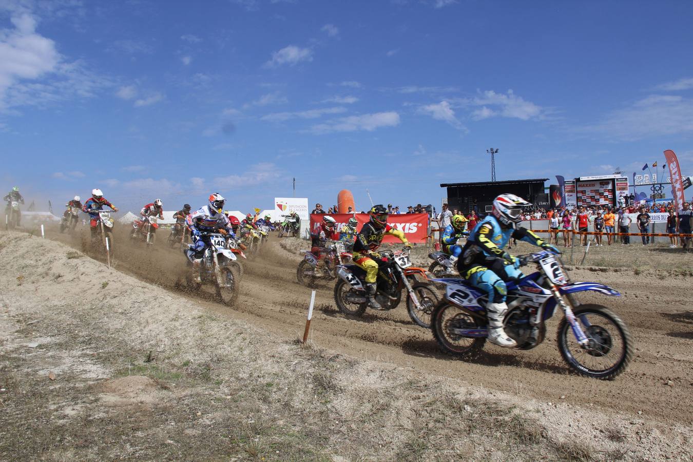 Campeonato de España de Motocross, en Las Arenas