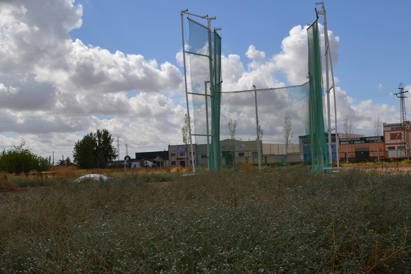 Estado de las instalaciones del Club de Atletismo de Montijo