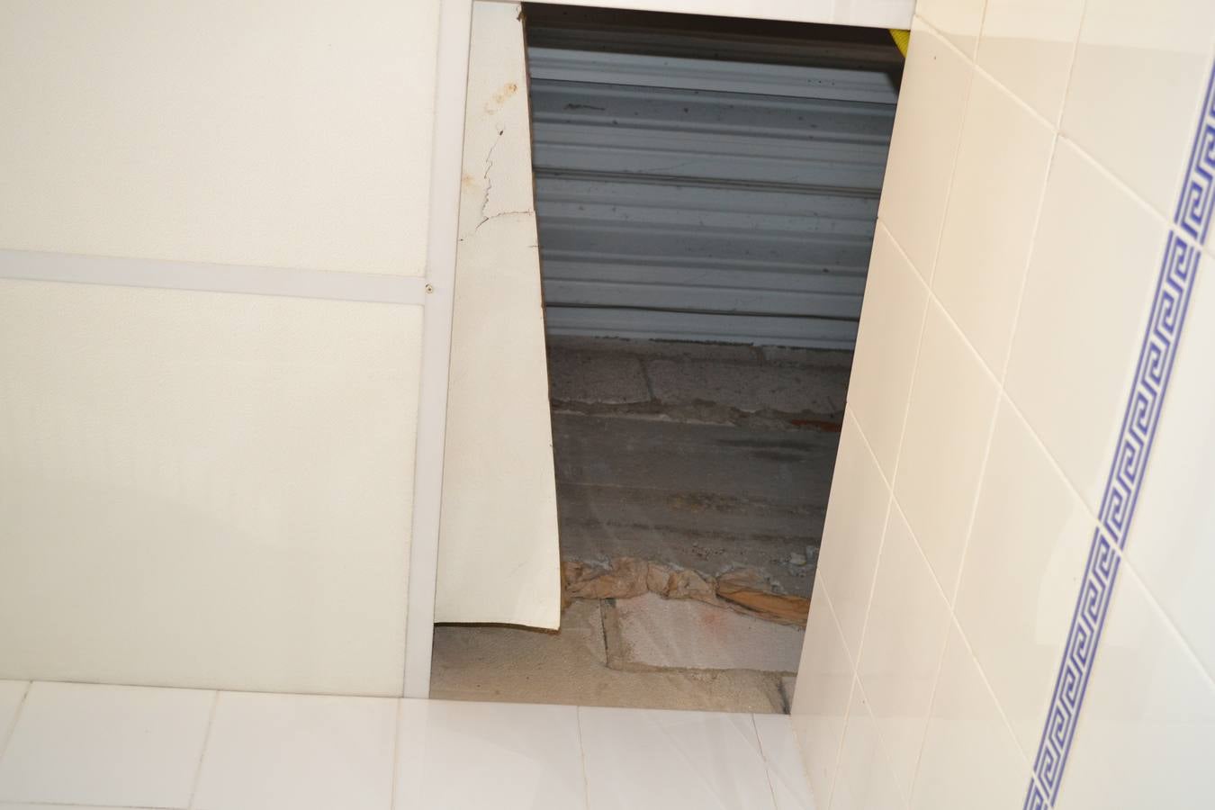 Estado de las instalaciones del Club de Atletismo de Montijo