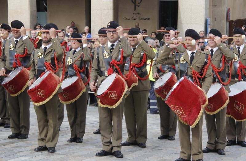 3.000 personas en el primer acto de la Guardia Civil en la Plaza Mayor