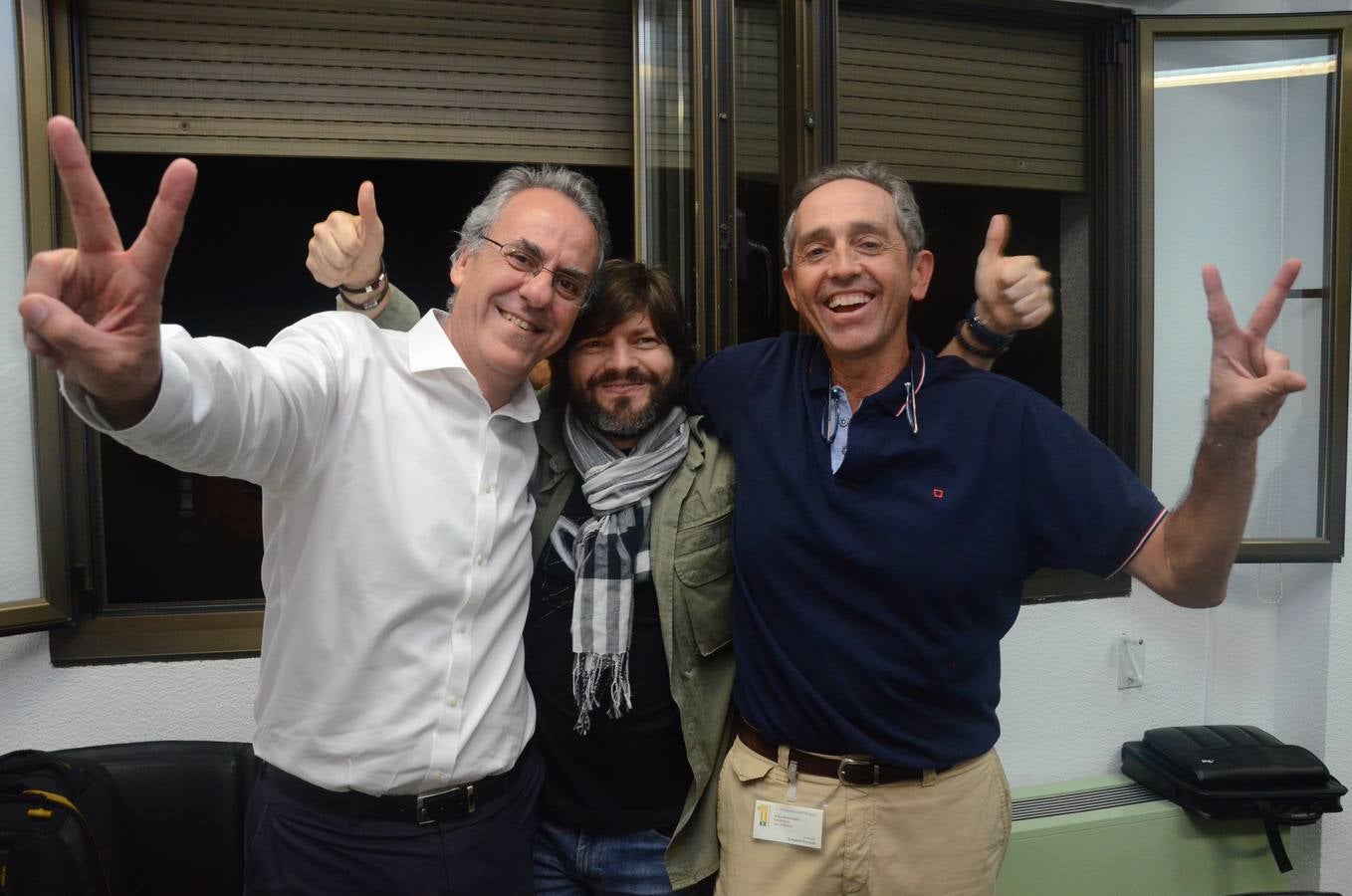 Miércoles, 29 de octubre. Segundo Píriz gana las elecciones a rector de la Universidad de Extremadura. Fotografías: Casimiro Moreno