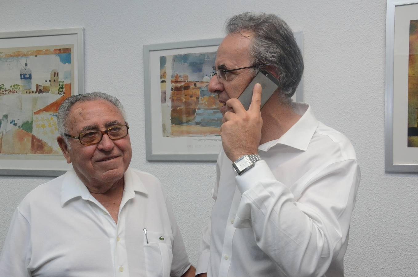 Miércoles, 29 de octubre. Segundo Píriz gana las elecciones a rector de la Universidad de Extremadura. Fotografías: Casimiro Moreno