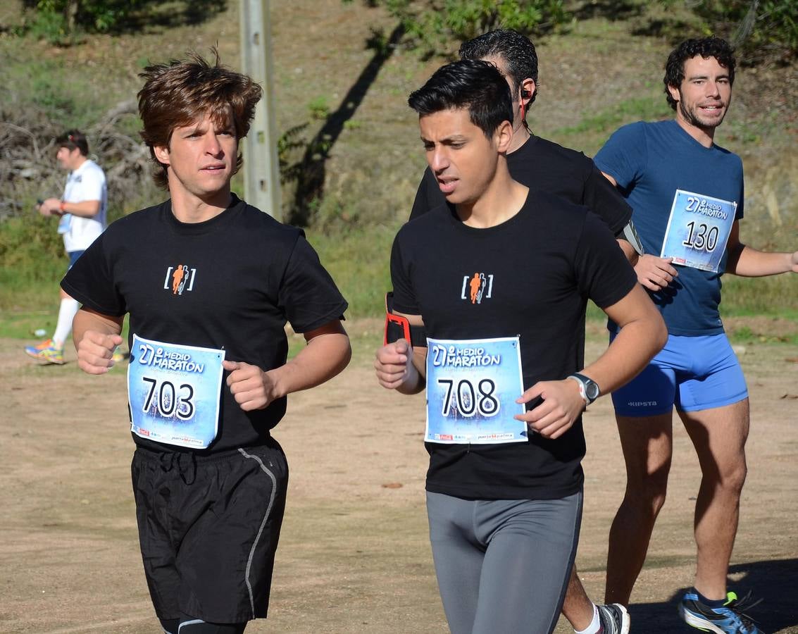 Salida de la Media Maratón Elvas-Badajoz