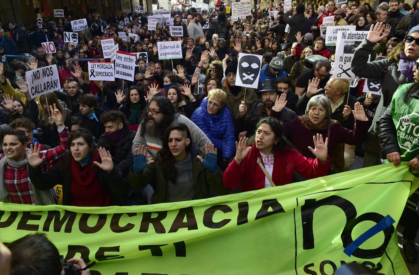 «¡No nos callarán!»