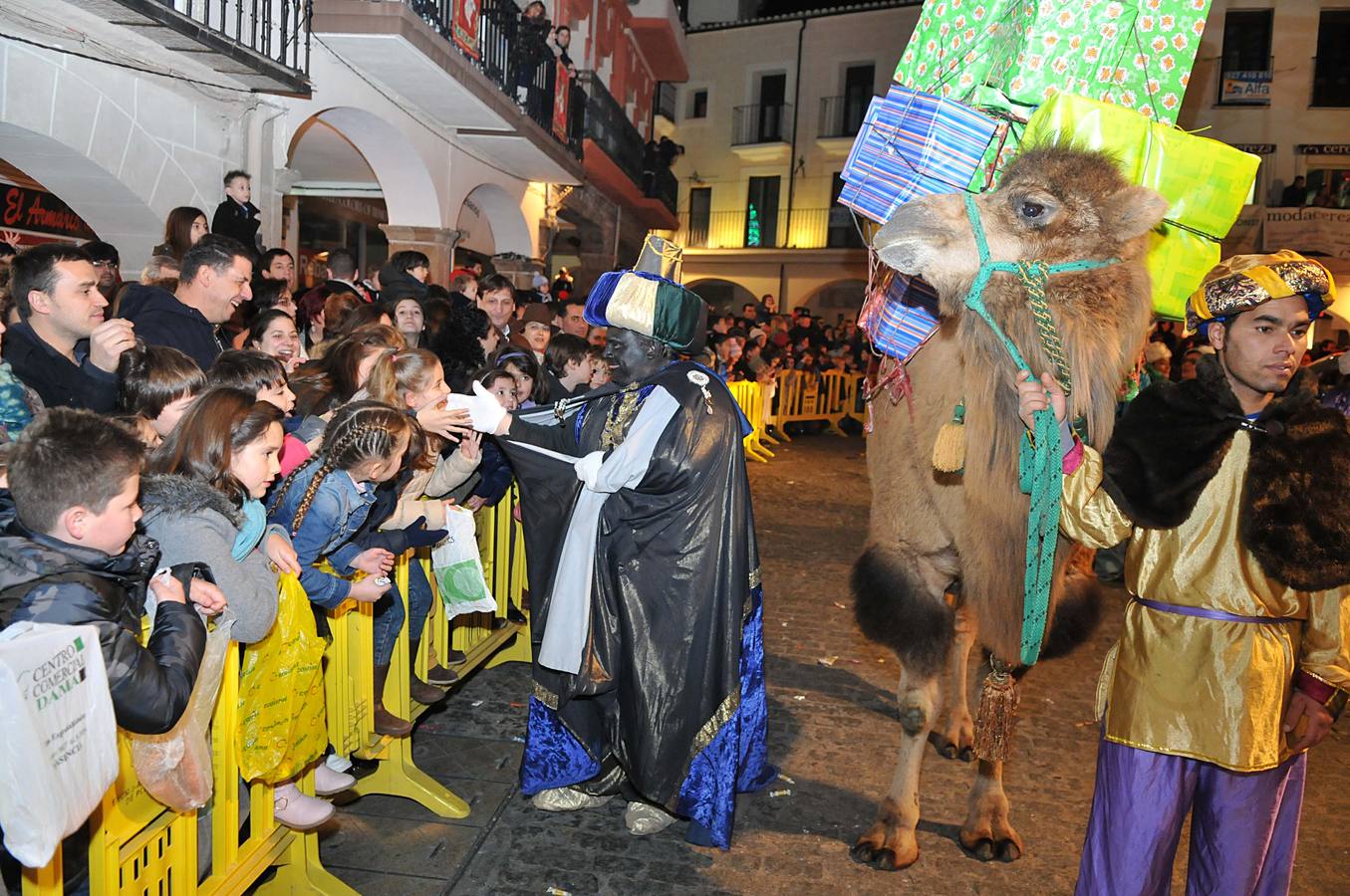 Los Reyes Magos recorren Cáceres y Plasencia