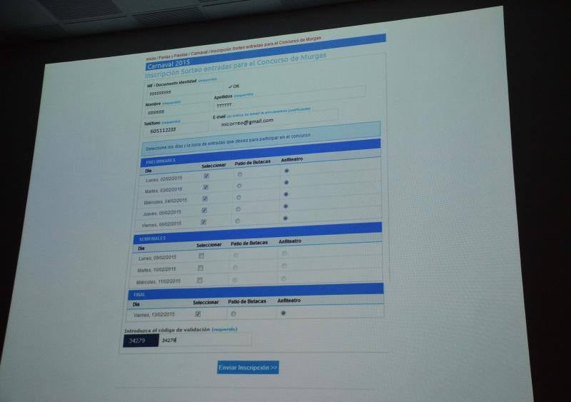 Sorteo deL orden de actuación del concurso de murgas de Badajoz