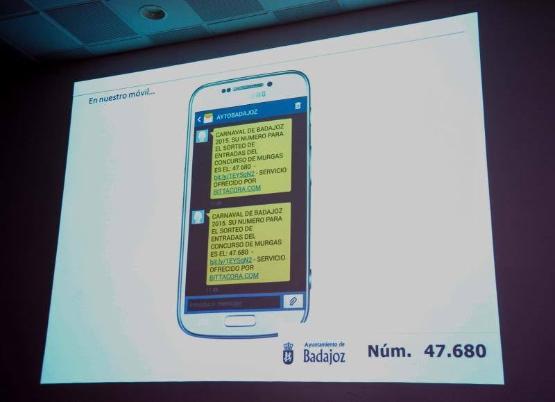 Sorteo deL orden de actuación del concurso de murgas de Badajoz