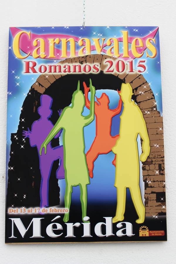 Carteles presetados al concurso del Carnaval 2015