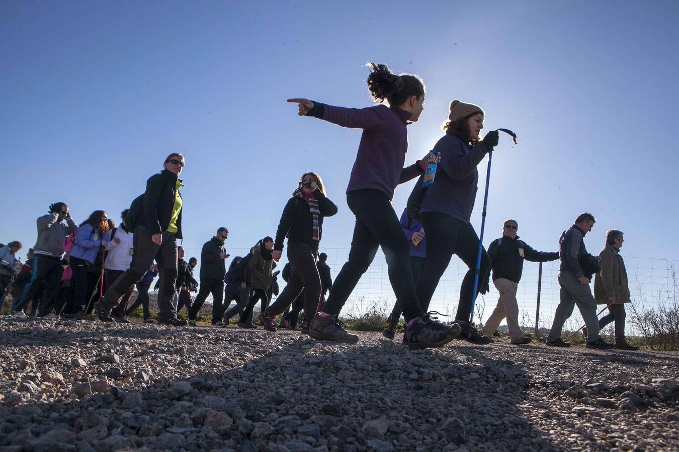 1.200 personas han participado en la ruta solidaria de la Vereína