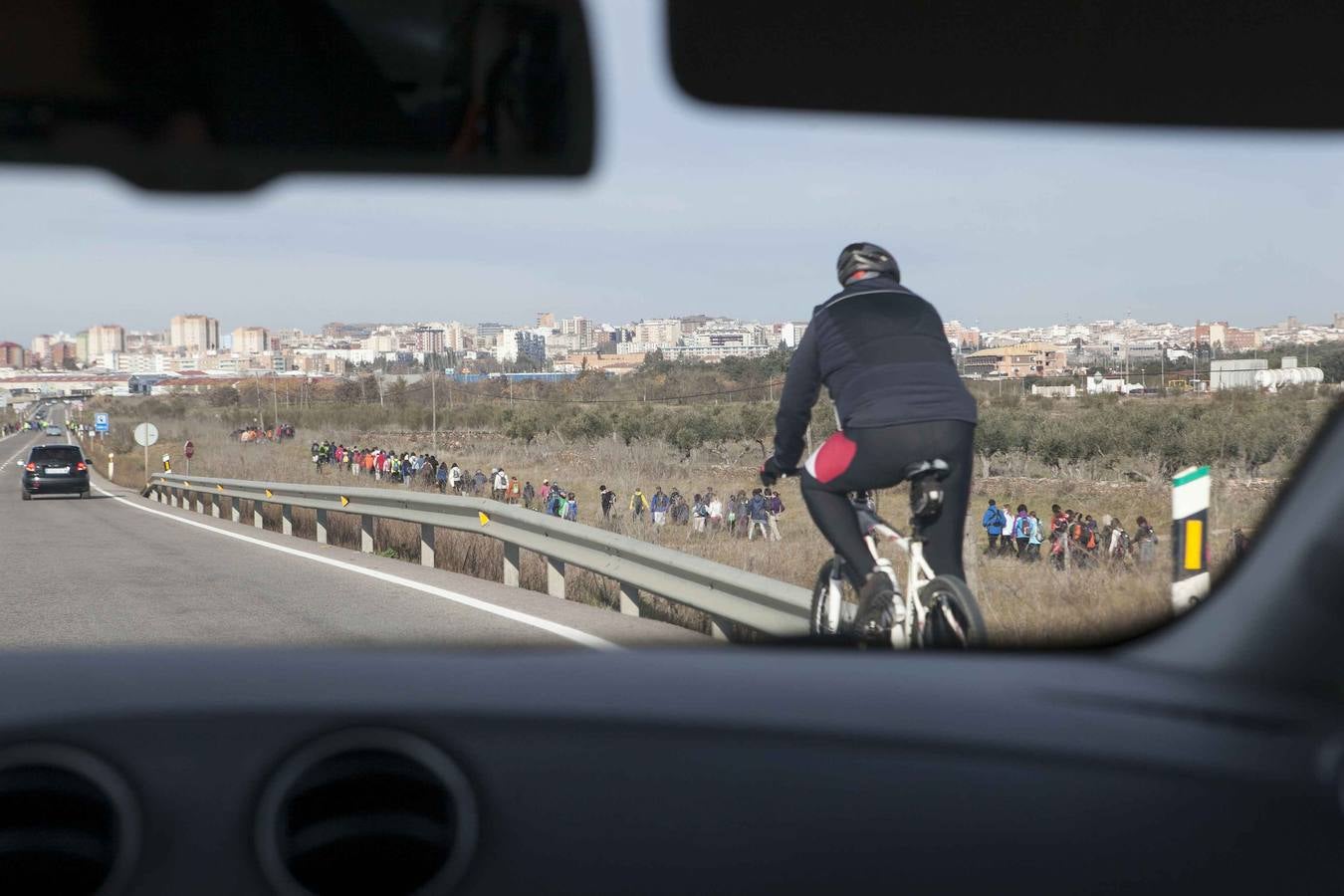 1.200 personas han participado en la ruta solidaria de la Vereína