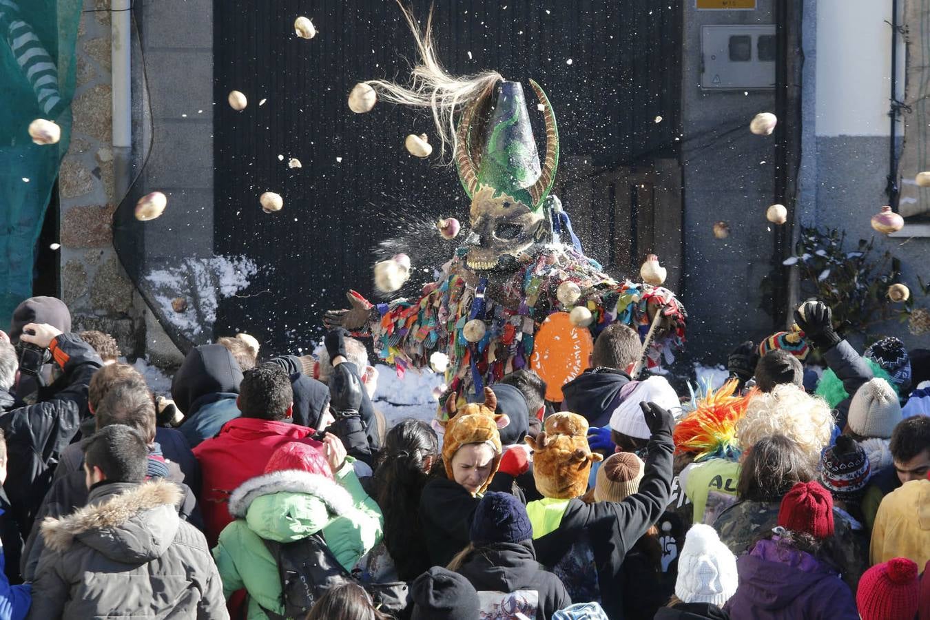 Piornal estrena a &quot;nabazo limpio&quot; la declaración nacional de Jarramplas