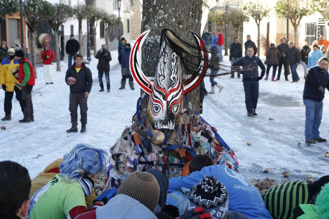 Piornal estrena a &quot;nabazo limpio&quot; la declaración nacional de Jarramplas