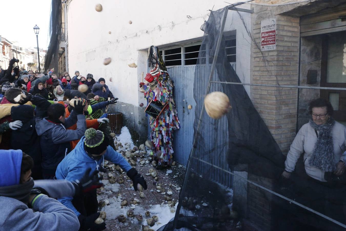 Piornal estrena a &quot;nabazo limpio&quot; la declaración nacional de Jarramplas