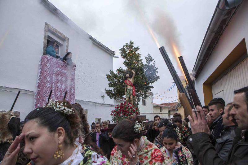 Las Carantoñas recorren Acehúche