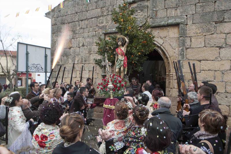 Las Carantoñas recorren Acehúche