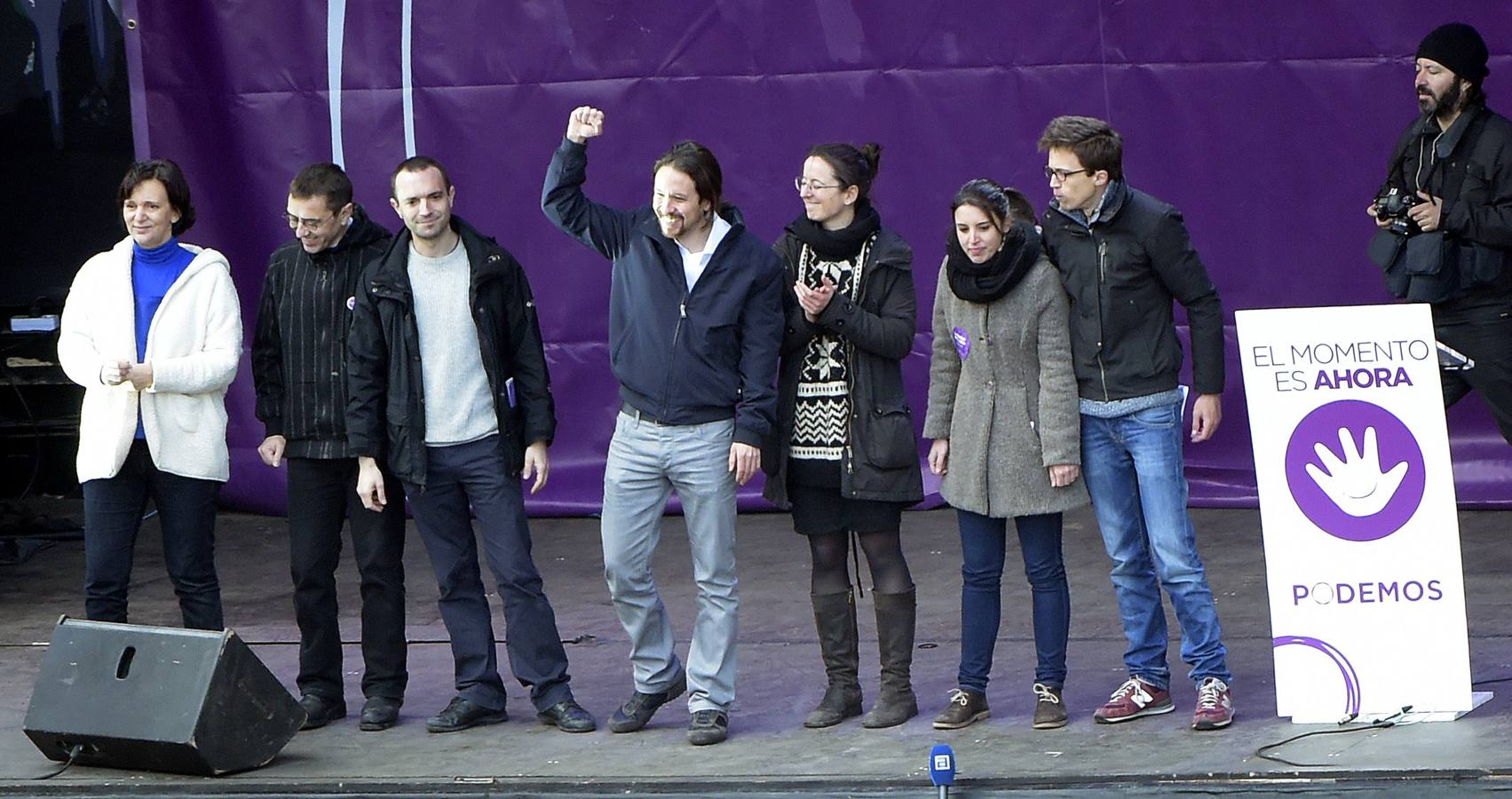 Una multitud arropa a Podemos en su &#039;Marcha por el Cambio&#039;