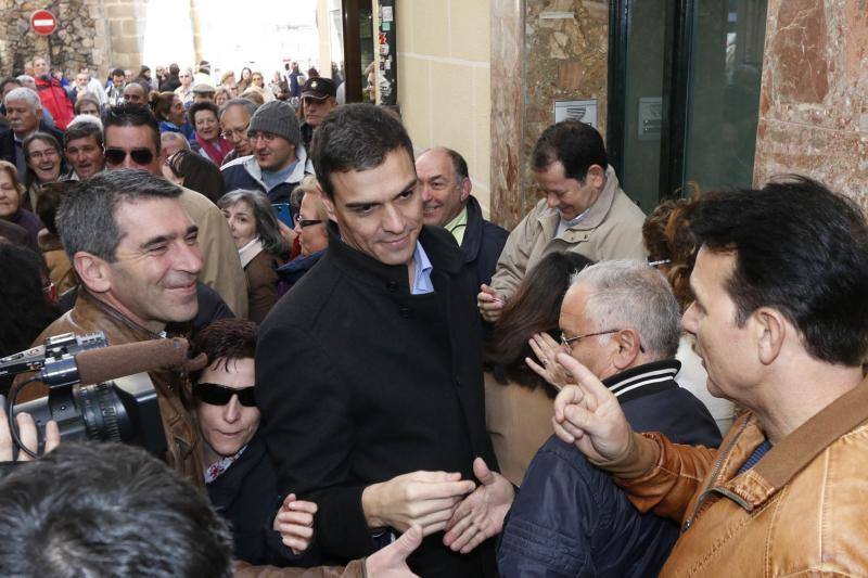 Pedro Sánchez, en Plasencia
