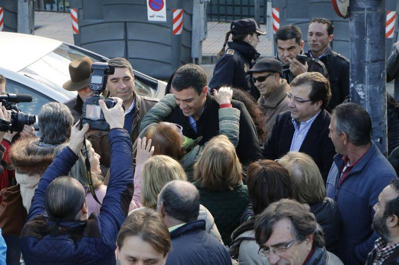 Pedro Sánchez, en Plasencia