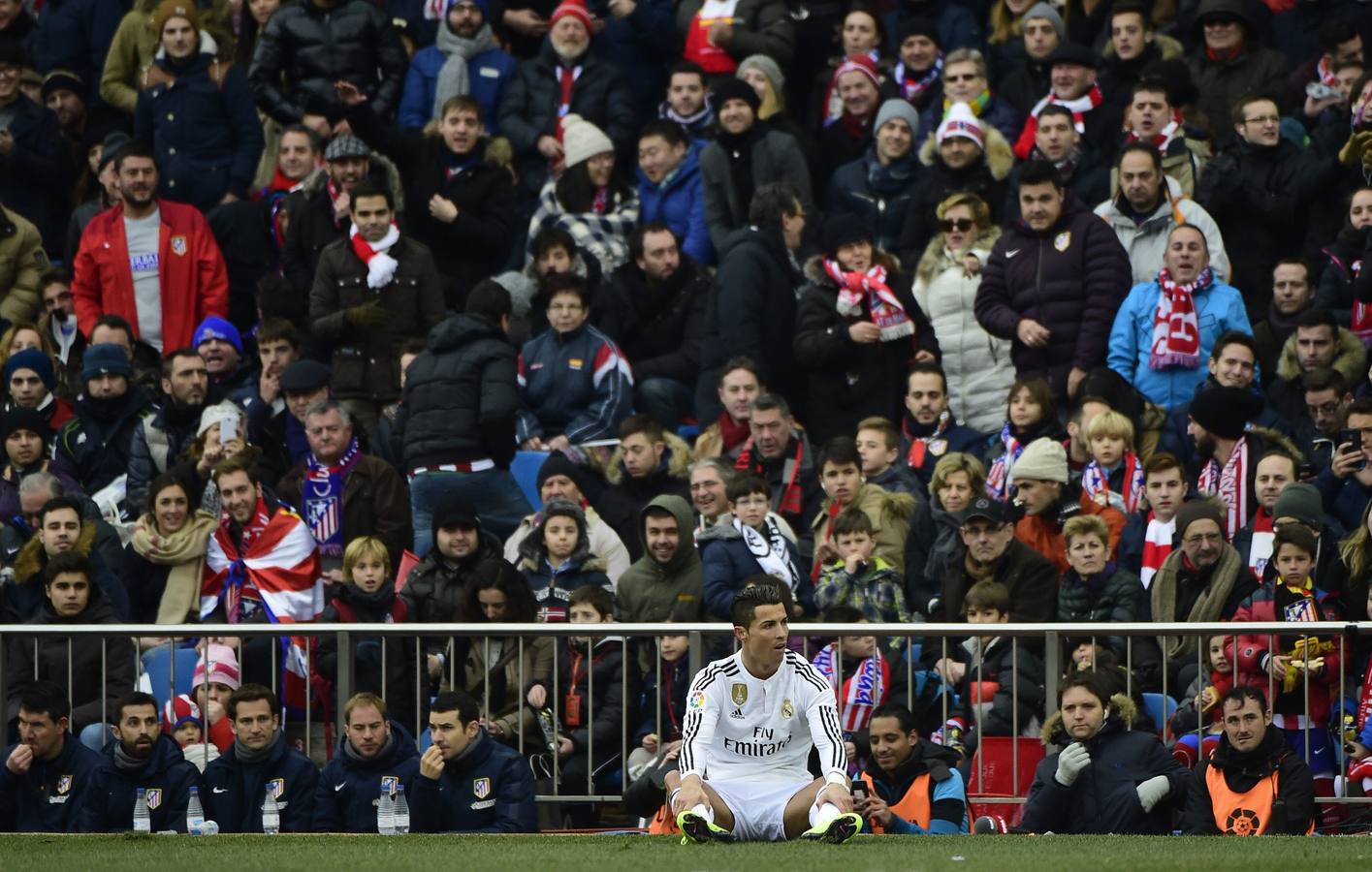 Las mejores imágenes del Atlético - Real Madrid