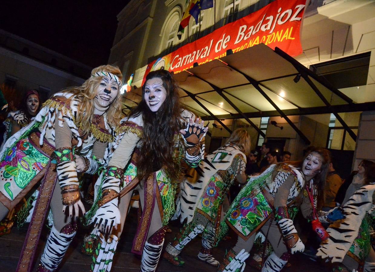 Pregón de Copio y ambiente en el viernes de Carnaval
