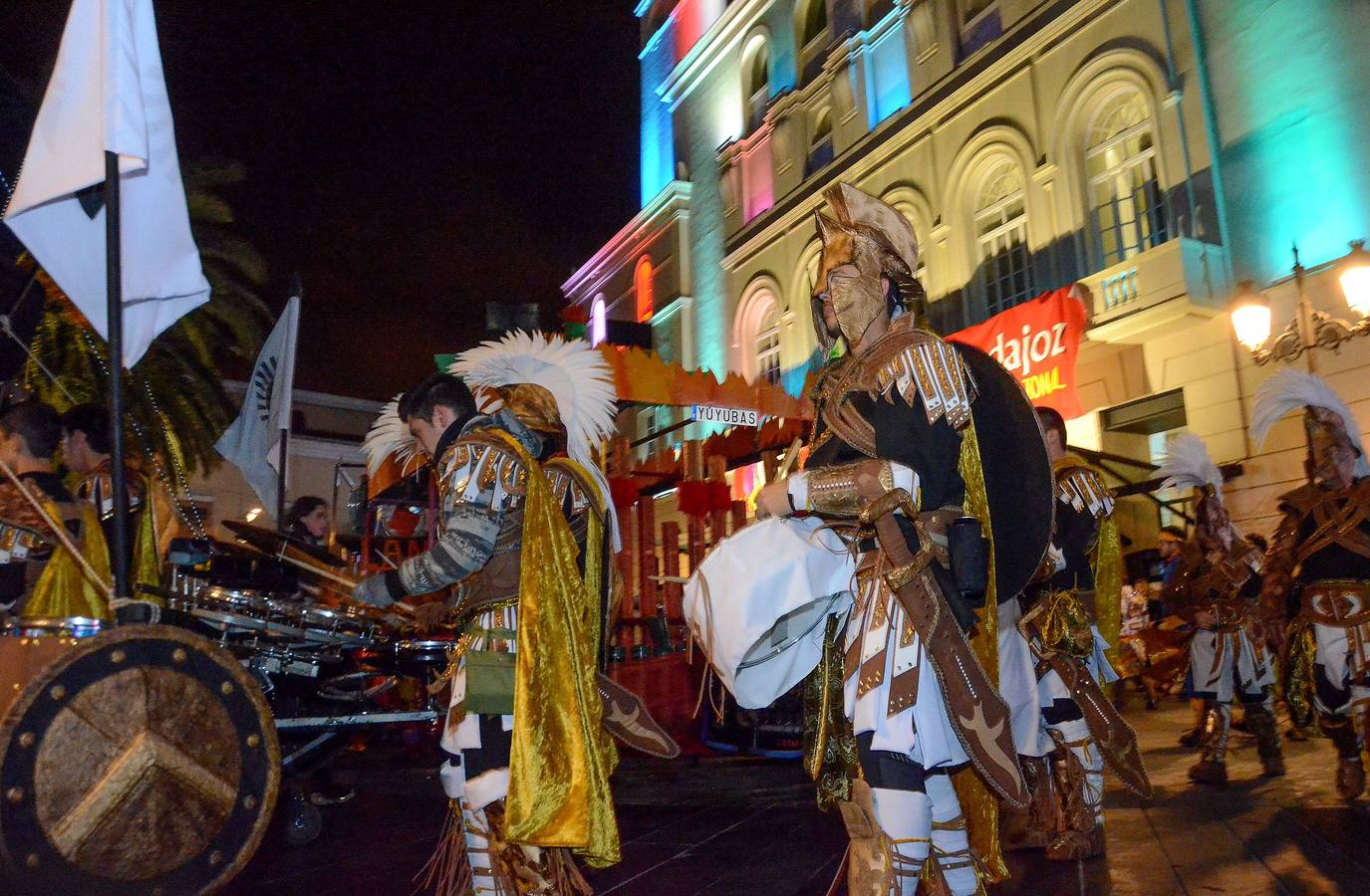 Pregón de Copio y ambiente en el viernes de Carnaval