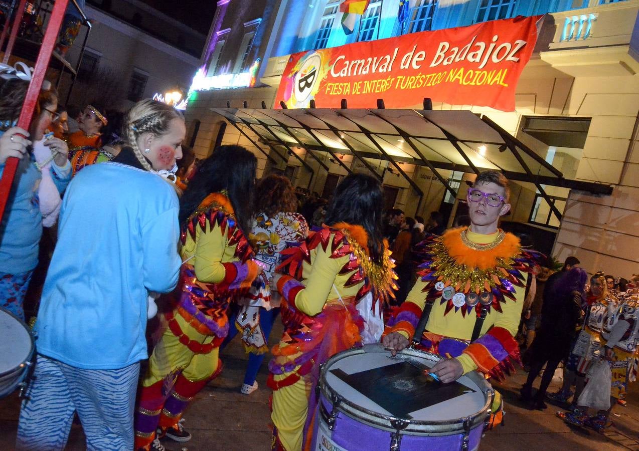 Pregón de Copio y ambiente en el viernes de Carnaval