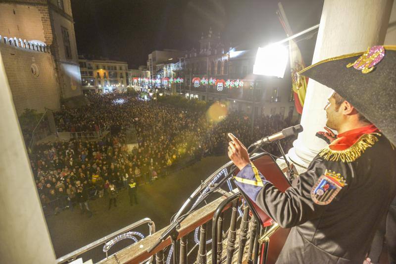Pregón de Copio y ambiente en el viernes de Carnaval