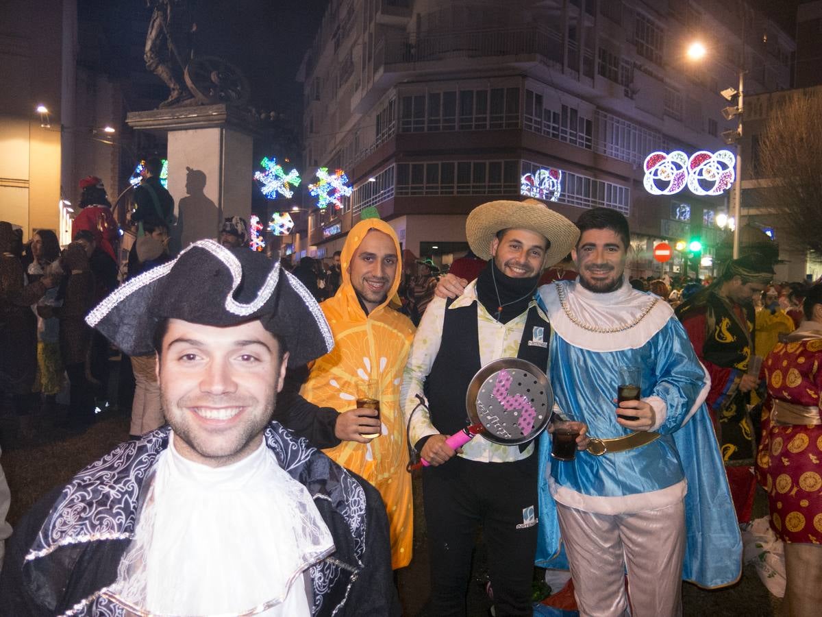 Ambiente nocturno en el sábado de Carnaval