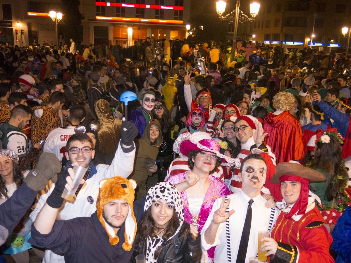 Ambiente nocturno en el sábado de Carnaval