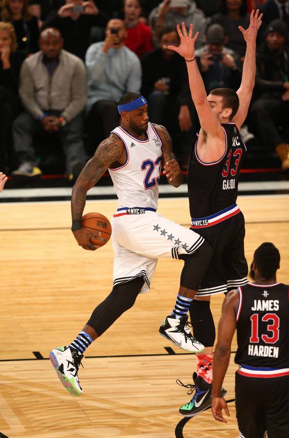 Pau y Marc Gasol, una foto para la historia