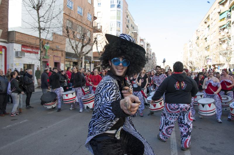 Badajoz despide su Carnaval con el Entierro de la sardina