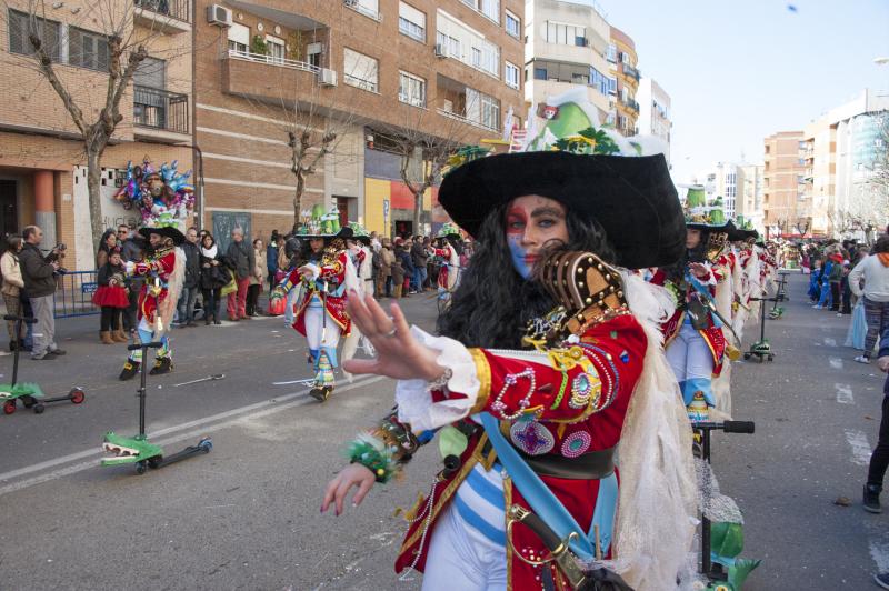 Badajoz despide su Carnaval con el Entierro de la sardina