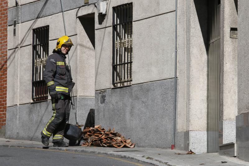 Efectos del temporal en Plasencia