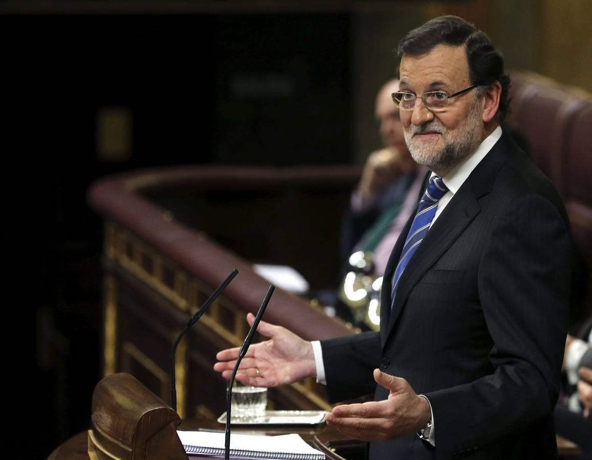Rajoy considera que la «pesadilla» ha finalizado. El presidente del Gobierno, Mariano Rajoy, ha mantenido un tenso cara a cara con el líder del PSOE en la que ha dado por finalizada la "pesadilla" de la crisis.