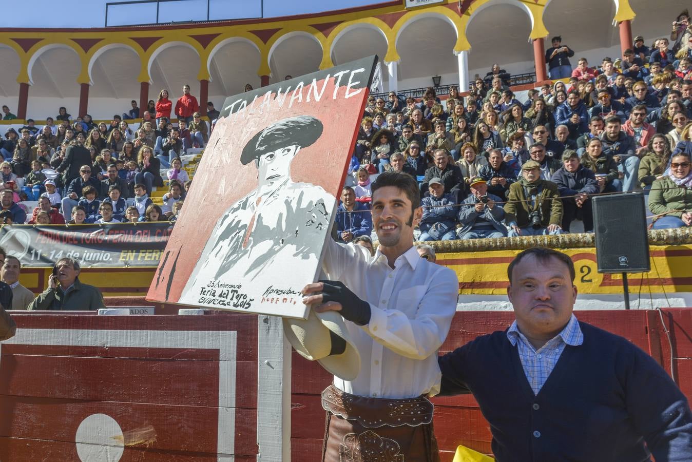 Capea de Talavante en Olivenza