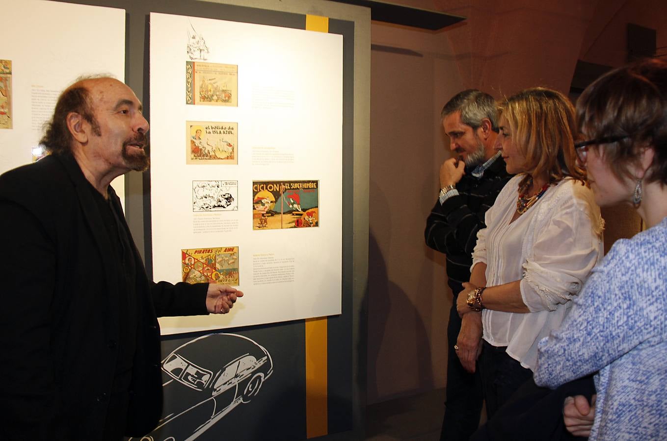 Exposición de tebeos antiguos en el Museo de Cáceres