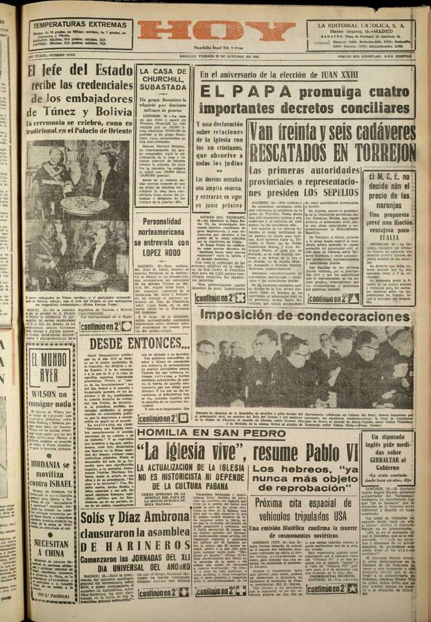 29 de octubre de 1965