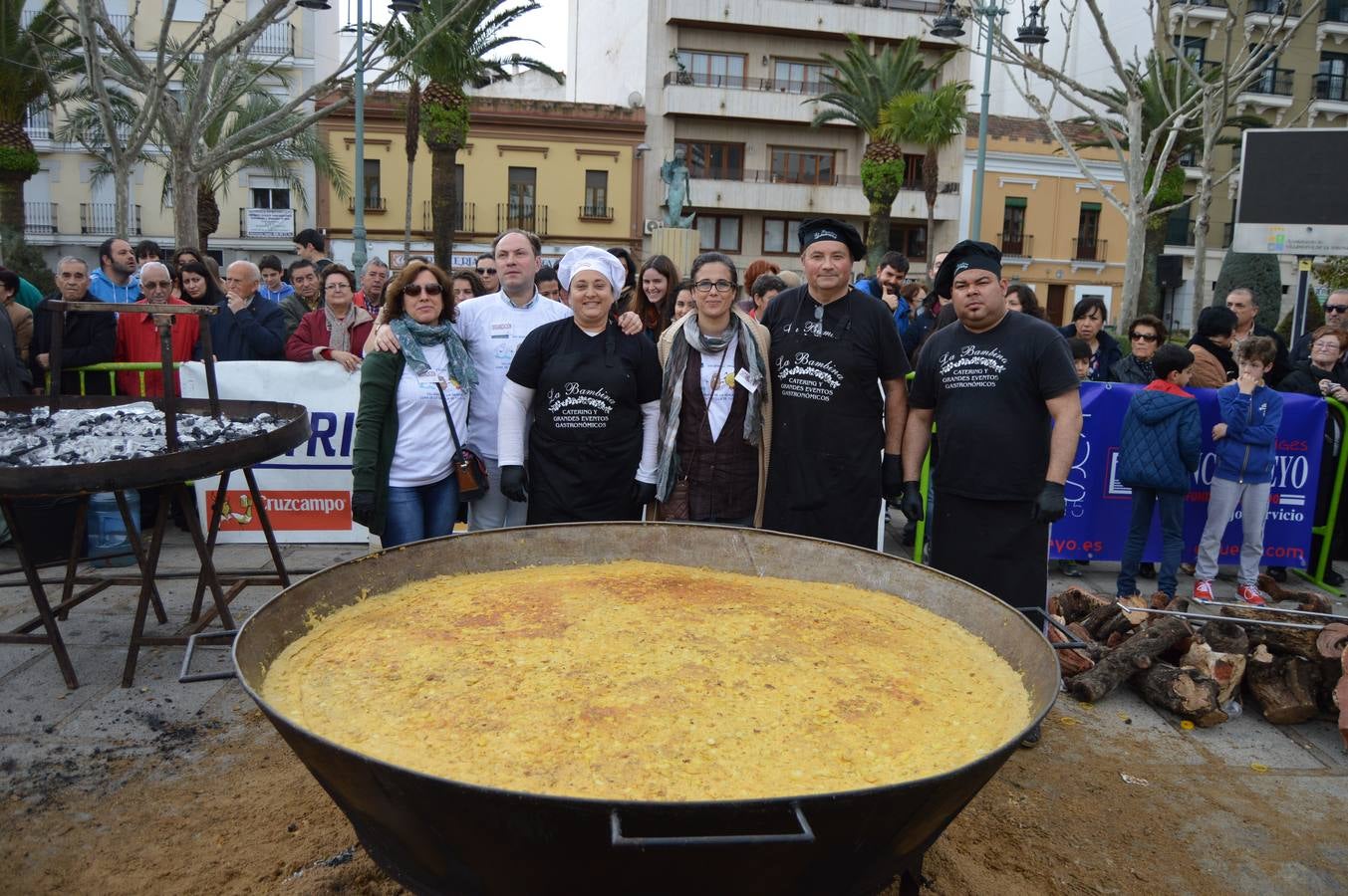 Tortilla de patatas de récord en Villanueva de la Serena