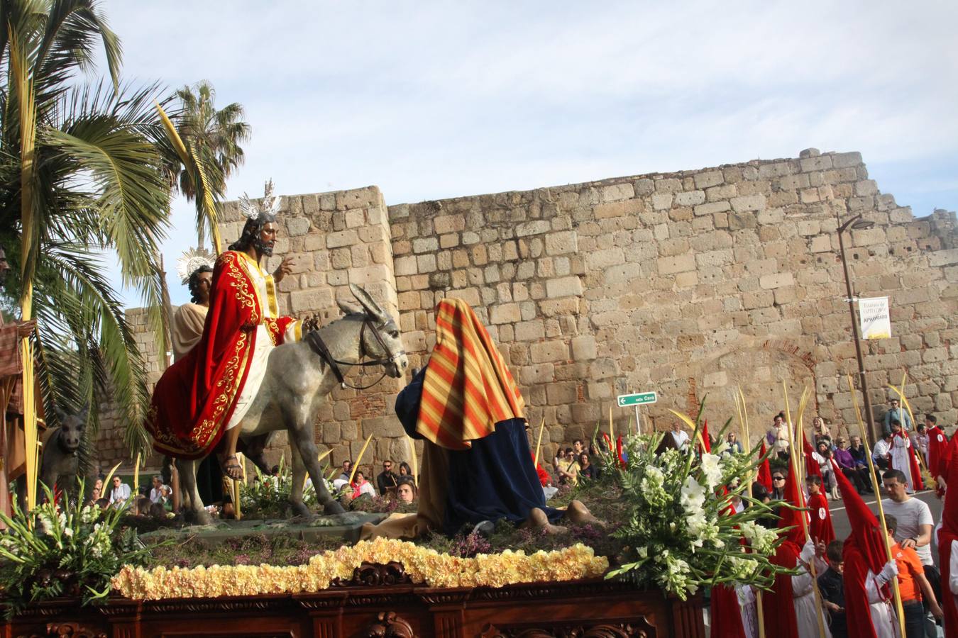 Domingo, 29 de marzo. Comienza la Semana Santa en Mérida con la procesión de La Burrita.