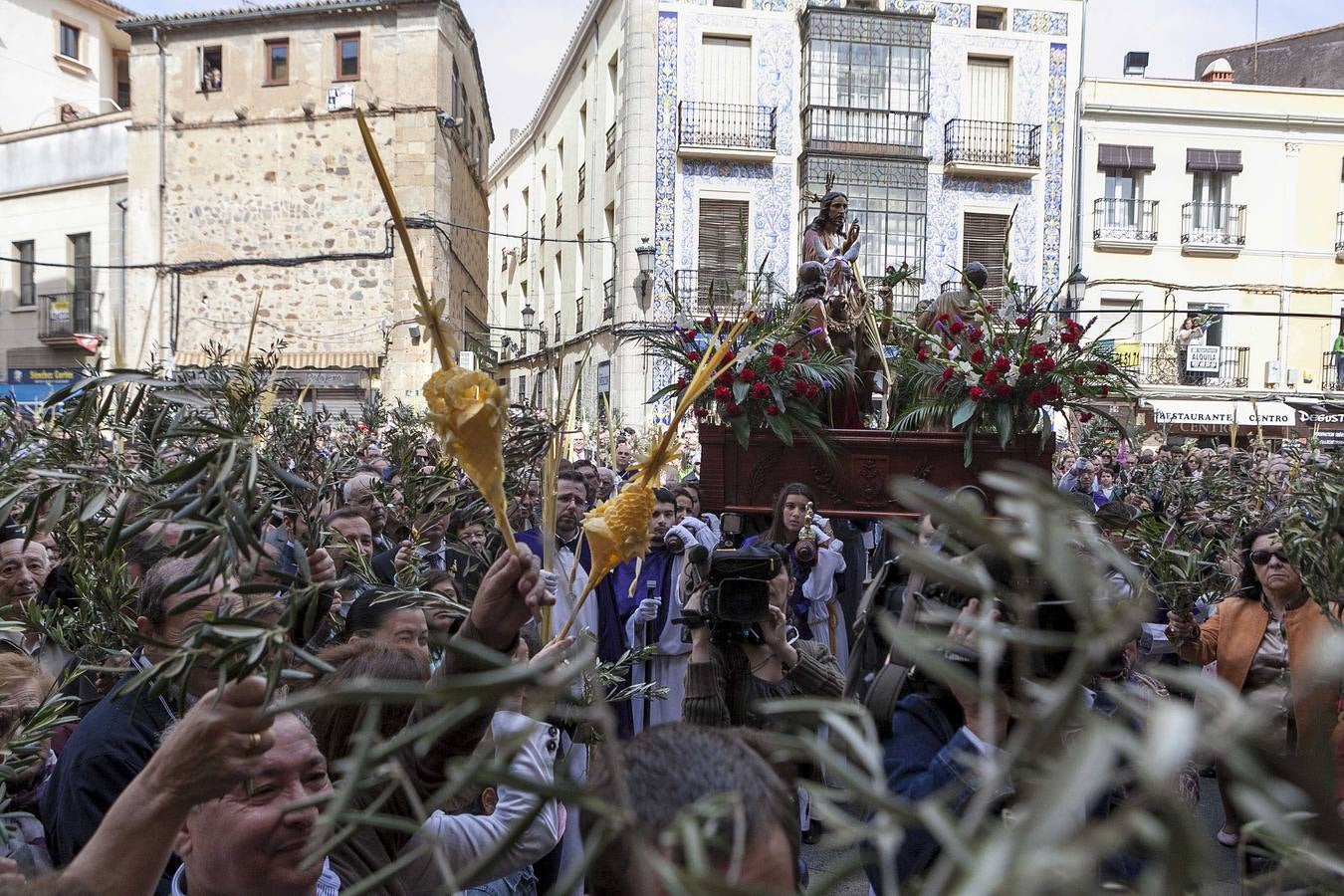 Domingo, 29 de marzo. Comienza la Semana Santa en Cáceres con la procesión de La Burrita.