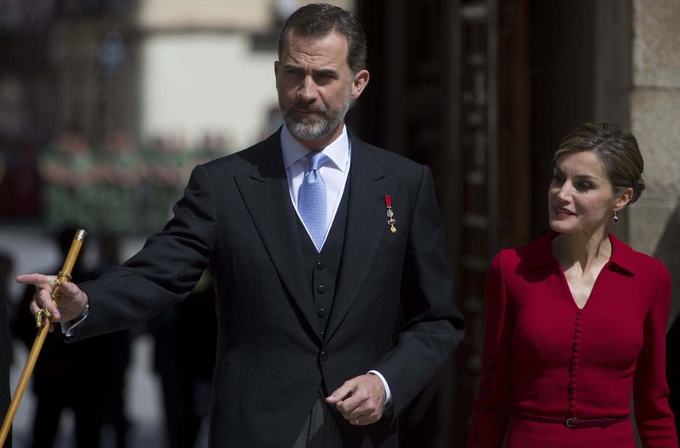 Los Reyes presiden la ceremonia de entrega del Cervantes 2014