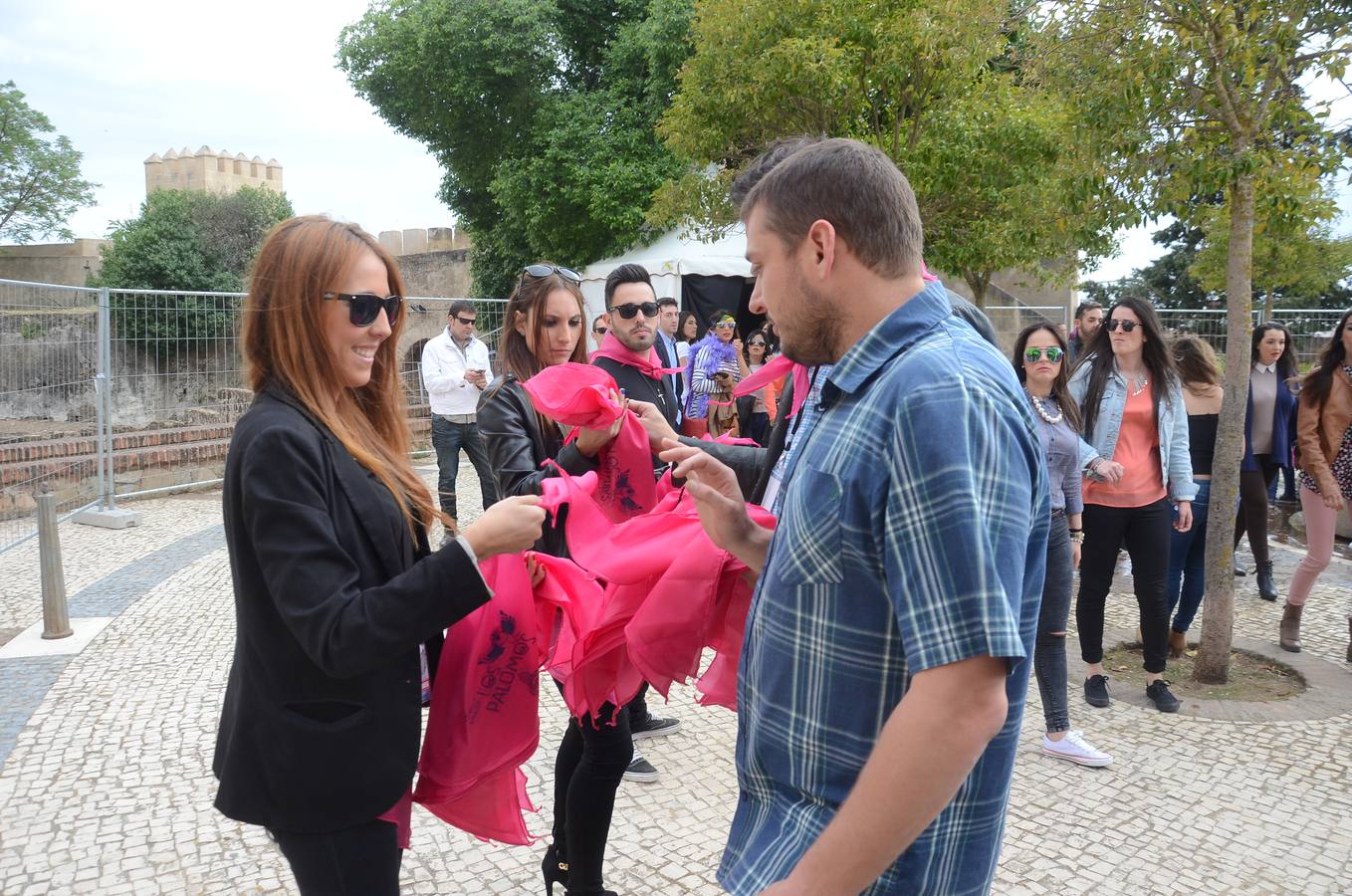 Los Palomos desafían a la lluvia