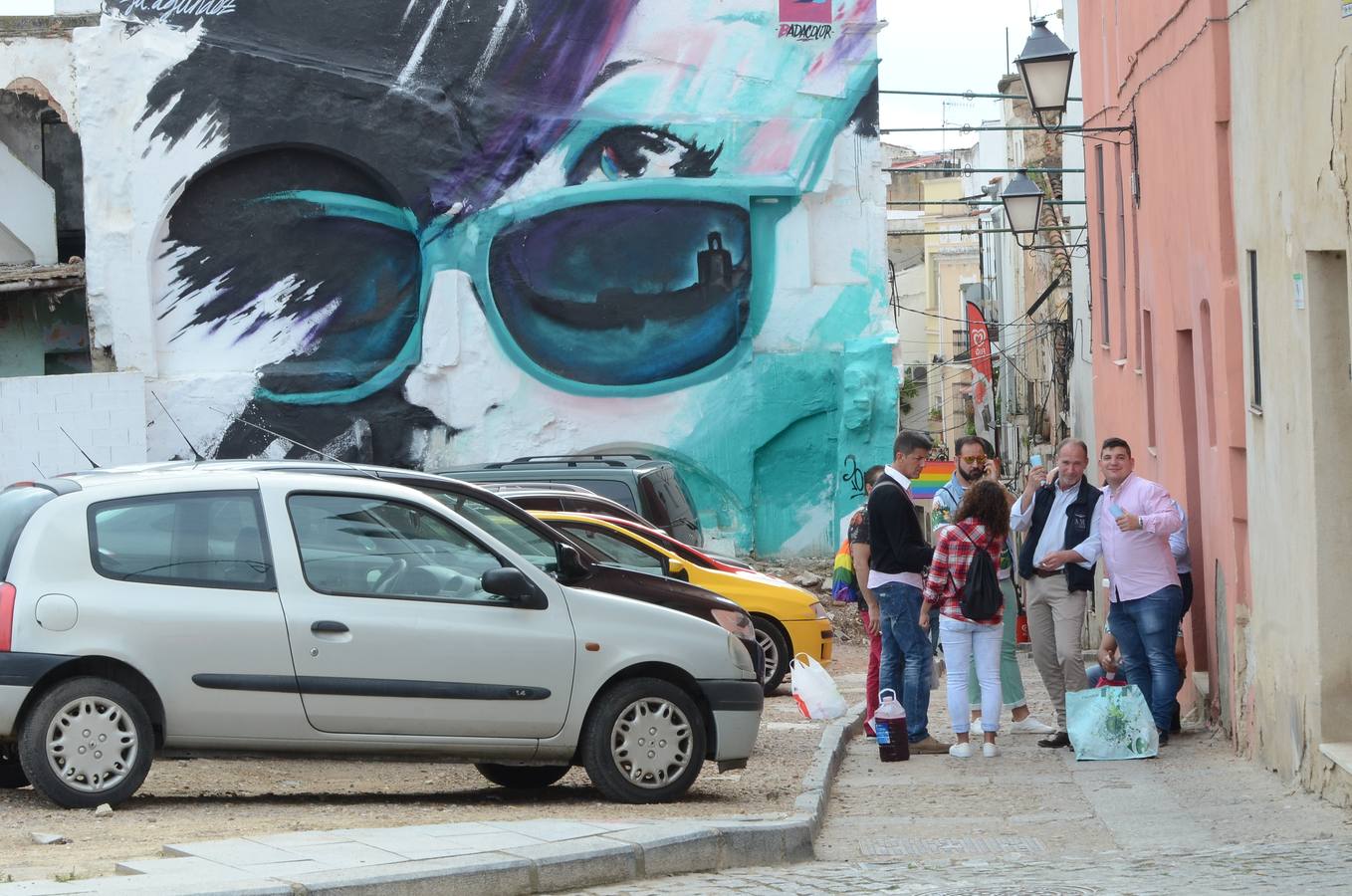 Los Palomos desafían a la lluvia
