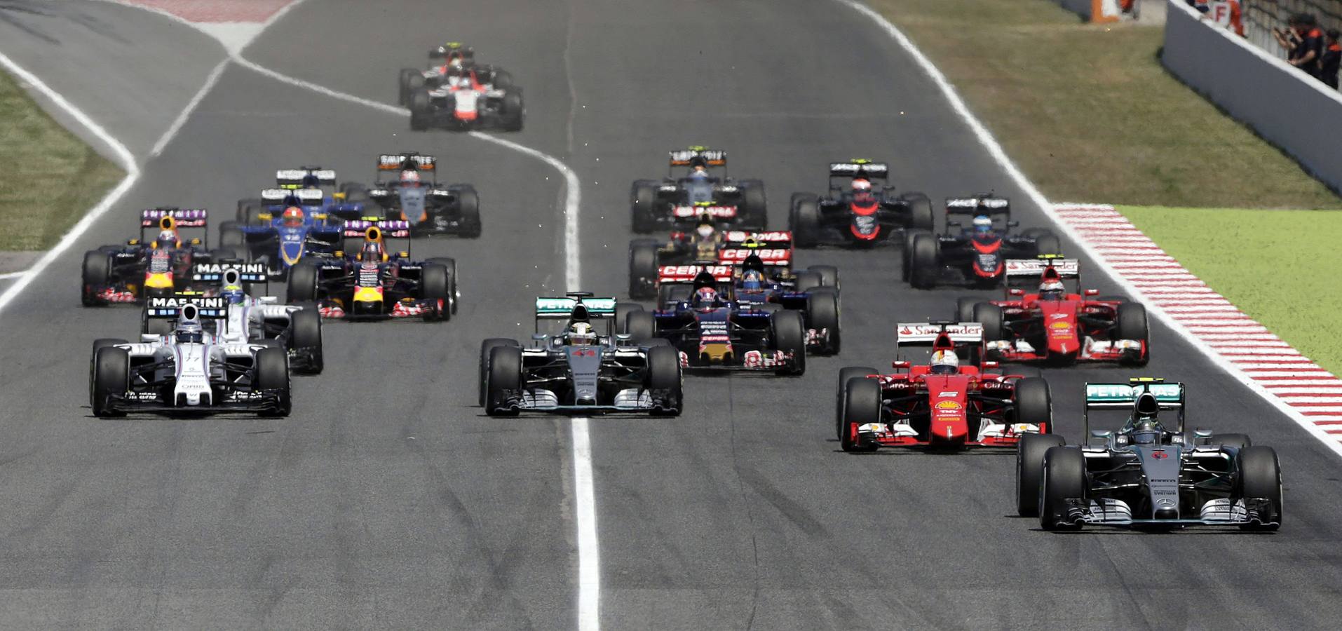 Las mejores imágenes del GP de España