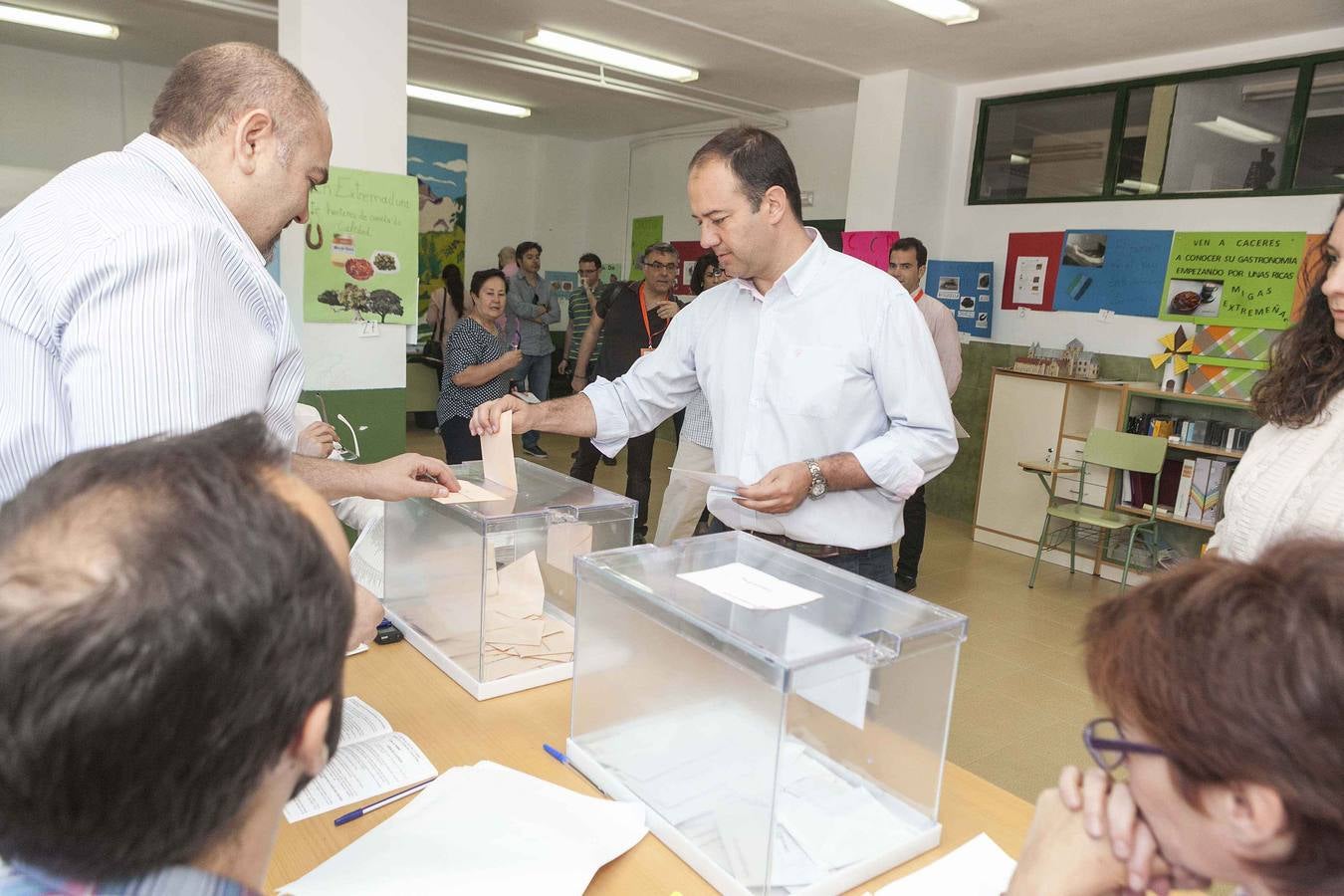 Cayetano Polo, candidato a la Alcaldía de Cáceres por Ciudadanos.