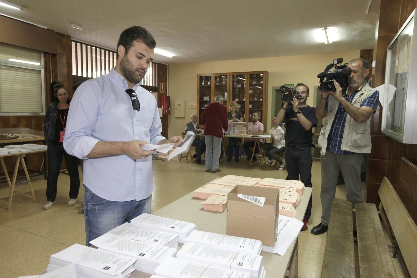 Luis Salaya, candidato a la Alcaldía de Cáceres por el Partido Socialista.