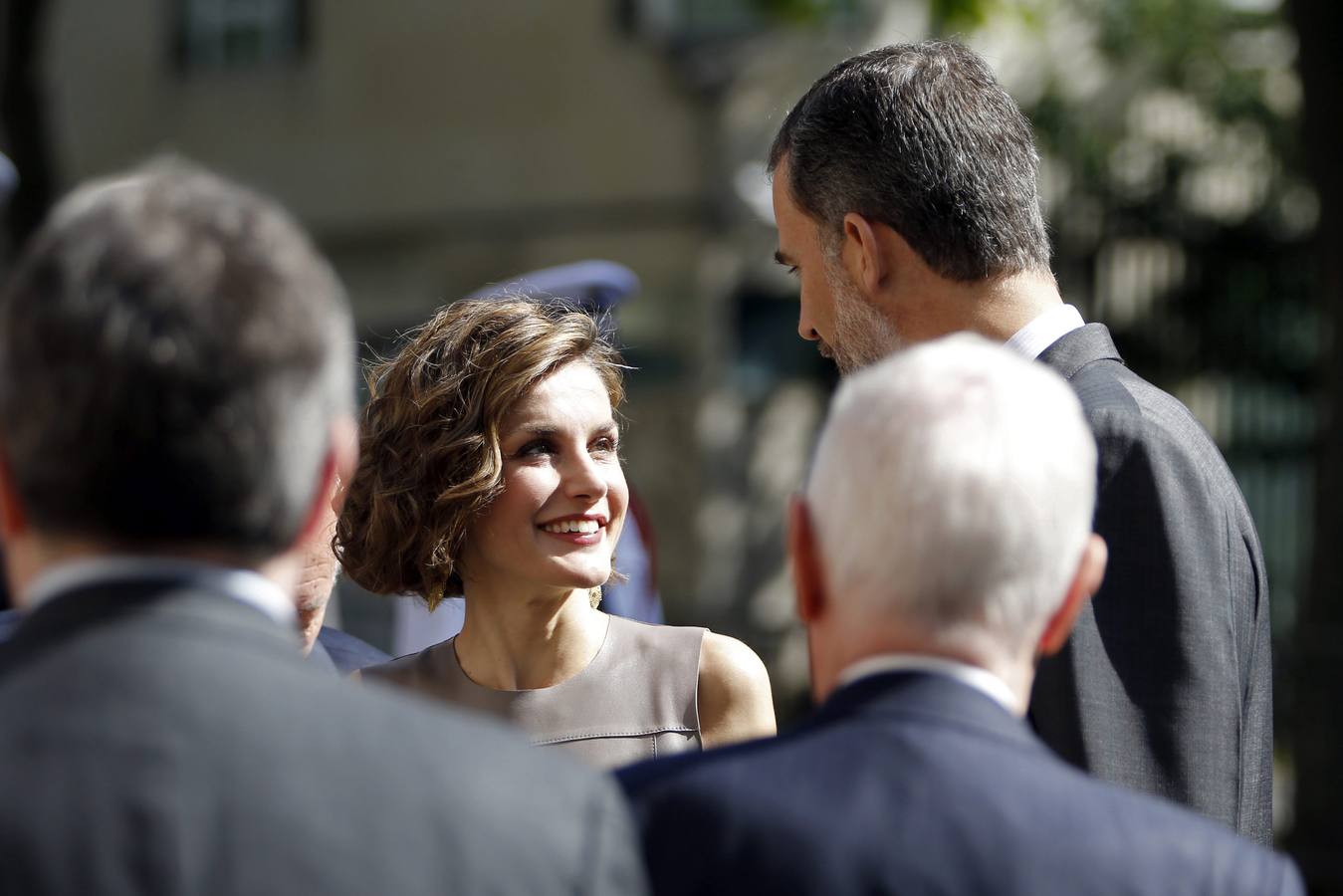 Jueves, 4 de junio: El Rey Felipe VI clausura del Foro Económico Franco-Español celebrado en el Hotel Intercontinental de París , en el último acto de la visita de Estado de tres días de los Reyes a Francia. Fotografía: Ballesteros.