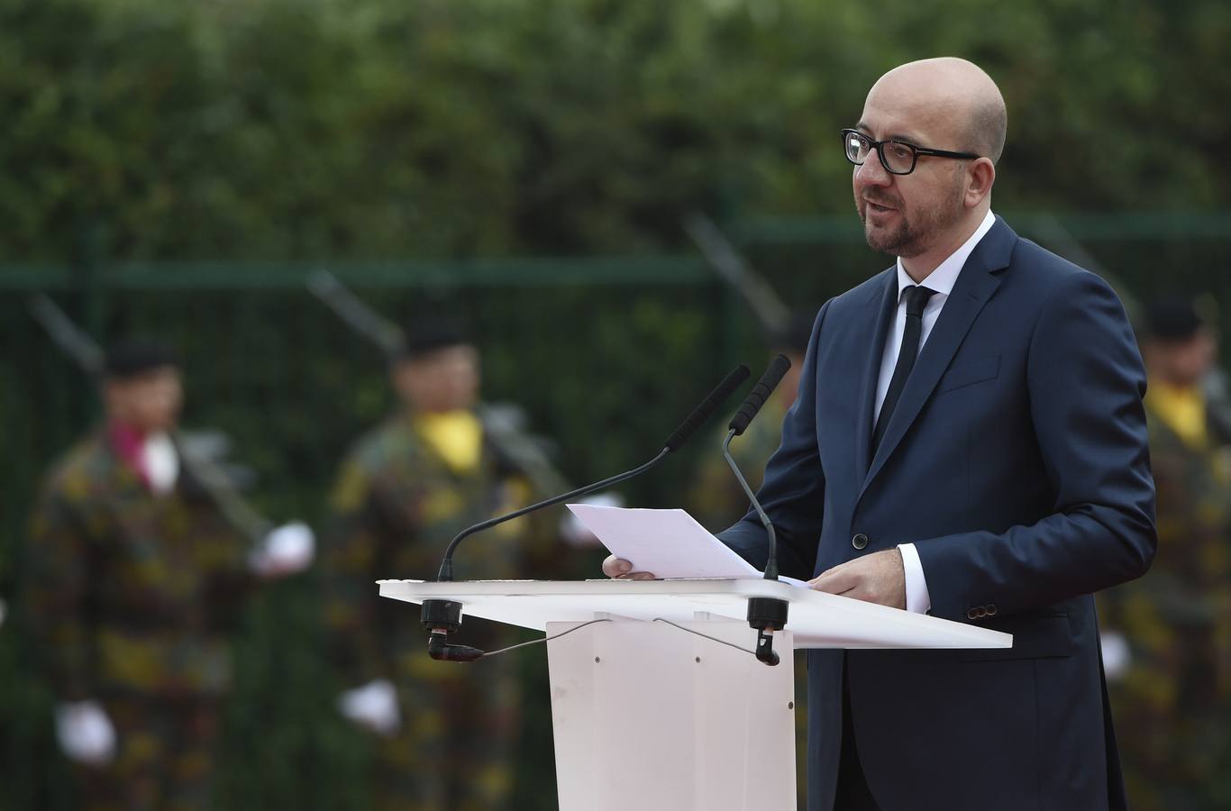 El primer ministro belga, Charles Michel.