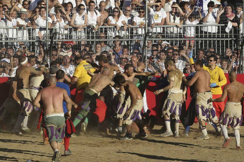 El calcio histórico, centenaria tradición que sigue viva en Florencia